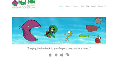 Desktop Screenshot of madslug.com